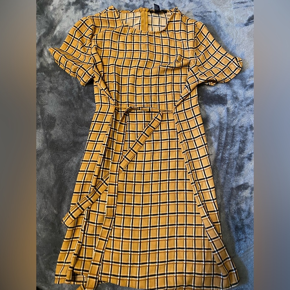 Plaid dress